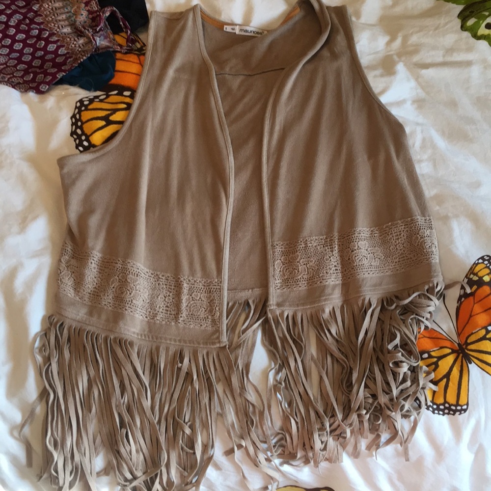Maurice’s fringe vest